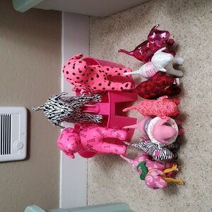 Vs Pink Dogs Mini Plush